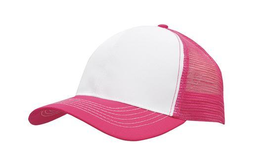 Breathable Poly Twill Trucker Cap With Mesh Back - PrintaPromo