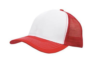 Breathable Poly Twill Trucker Cap With Mesh Back - PrintaPromo