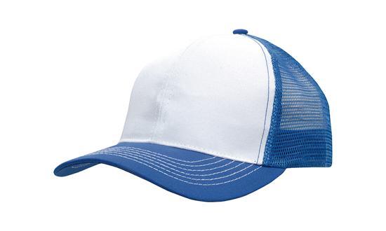 Breathable Poly Twill Trucker Cap With Mesh Back - PrintaPromo