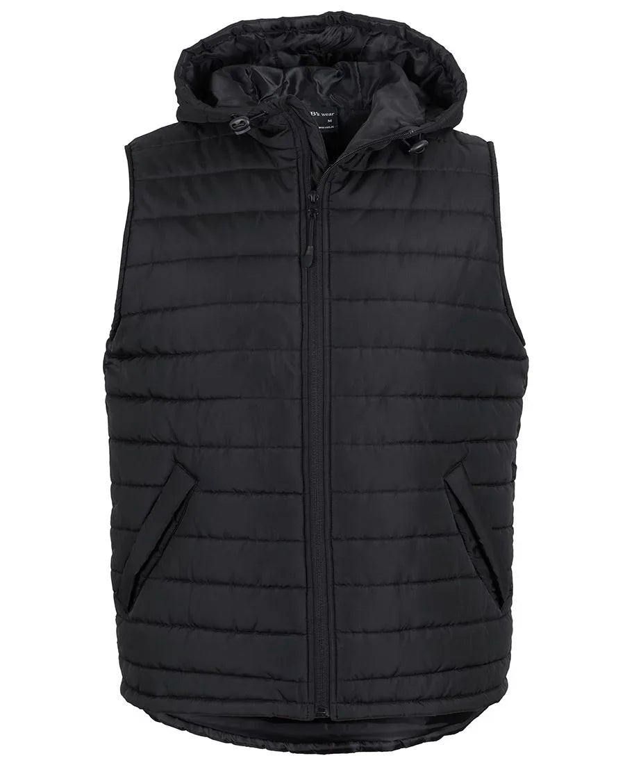 JB's Hooded Puffer Vest 3AHV - PrintaPromo