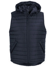 JB's Hooded Puffer Vest 3AHV - PrintaPromo