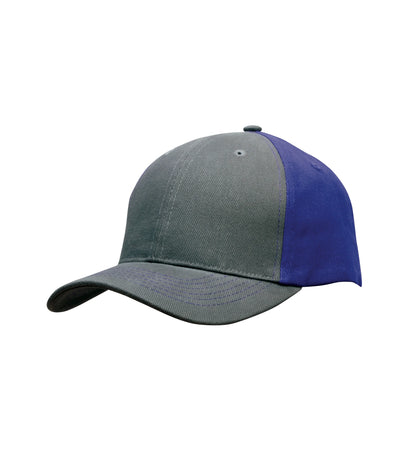 Brushed Heavy Cotton Contrast Cap - PrintaPromo
