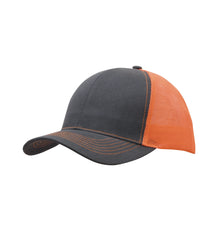 Brushed Cotton with Mesh Back Cap - PrintaPromo