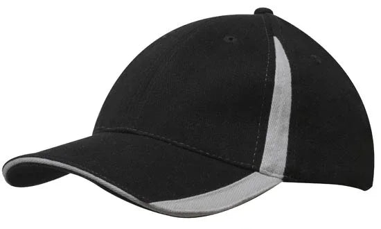 Brushed Heavy Cotton Cap with Inserts - PrintaPromo