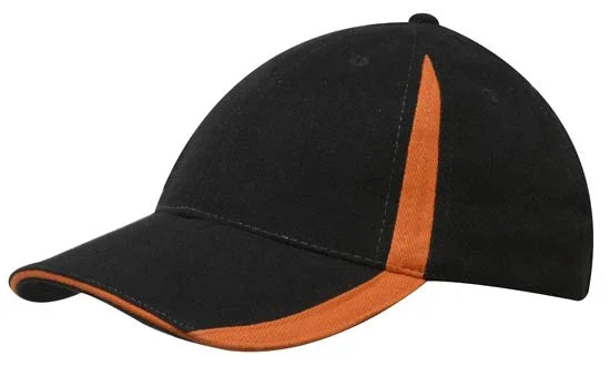 Brushed Heavy Cotton Cap with Inserts - PrintaPromo