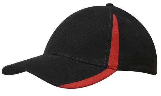 Brushed Heavy Cotton Cap with Inserts - PrintaPromo
