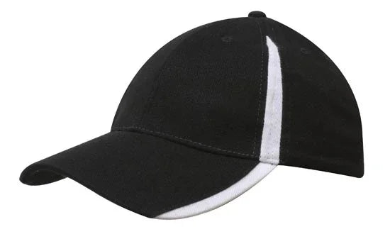 Brushed Heavy Cotton Cap with Inserts - PrintaPromo