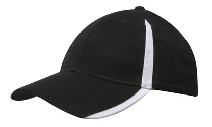 Brushed Heavy Cotton Cap with Inserts - PrintaPromo