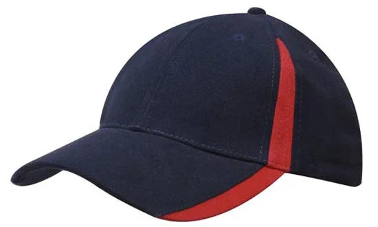 Brushed Heavy Cotton Cap with Inserts - PrintaPromo