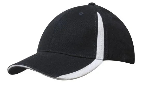 Brushed Heavy Cotton Cap with Inserts - PrintaPromo