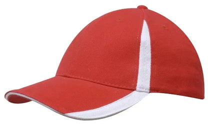 Brushed Heavy Cotton Cap with Inserts - PrintaPromo