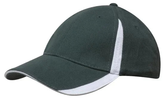 Brushed Heavy Cotton Cap with Inserts - PrintaPromo