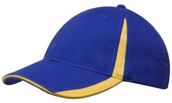 Brushed Heavy Cotton Cap with Inserts - PrintaPromo