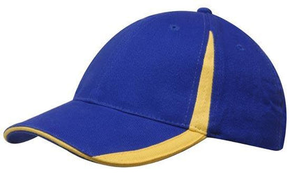Brushed Heavy Cotton Cap with Inserts - PrintaPromo