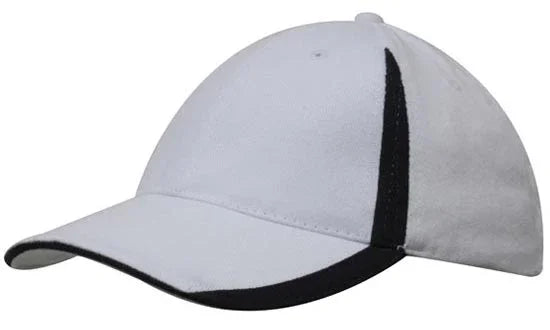 Brushed Heavy Cotton Cap with Inserts - PrintaPromo
