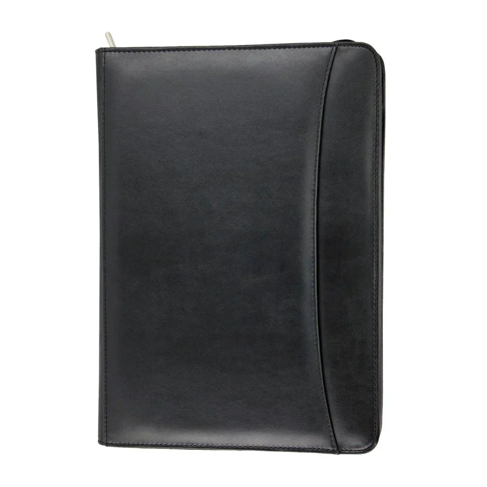 The Manhattan A4 Imitation Leather Zip Compendium - PrintaPromo