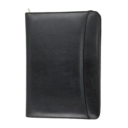 The Manhattan A4 Imitation Leather Zip Compendium - PrintaPromo