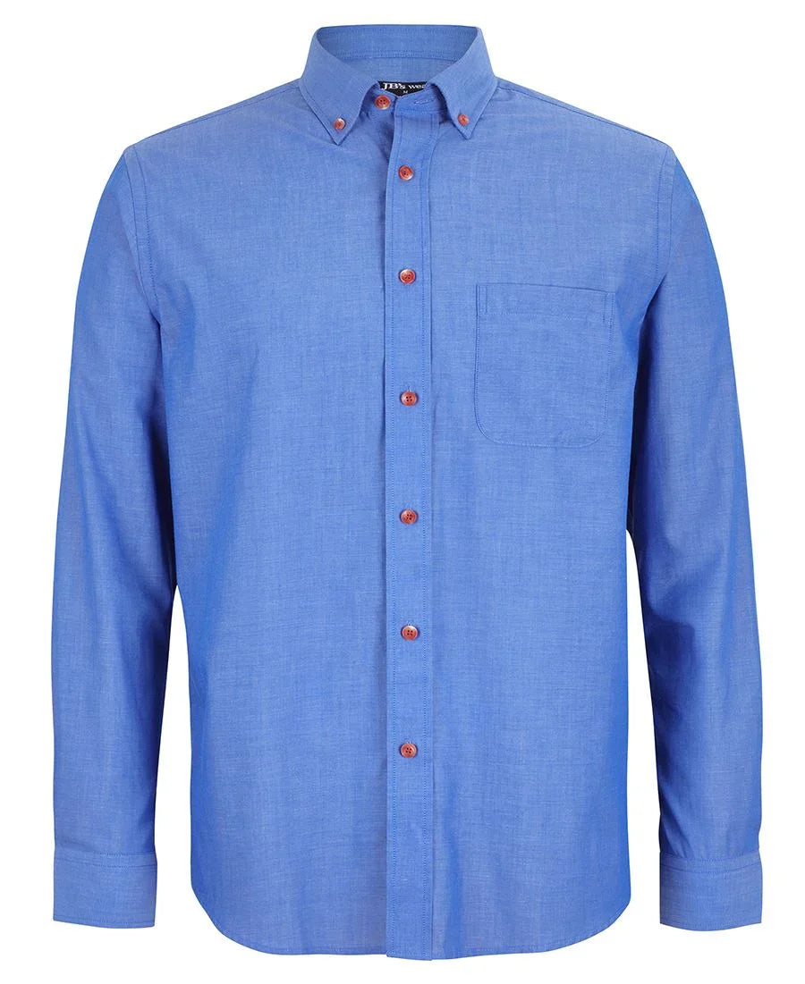 JB's L/S Chambray Shirt4IC - PrintaPromo