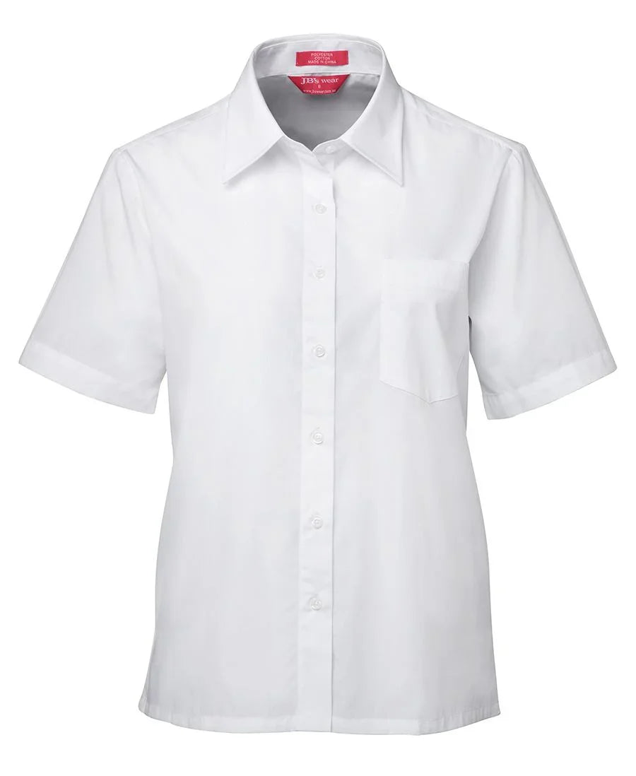 JB's Ladies S/S Original Poplin Shirt 4LSWS - PrintaPromo