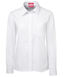JB's Ladies L/S Original Poplin Shirt 4LSW - PrintaPromo