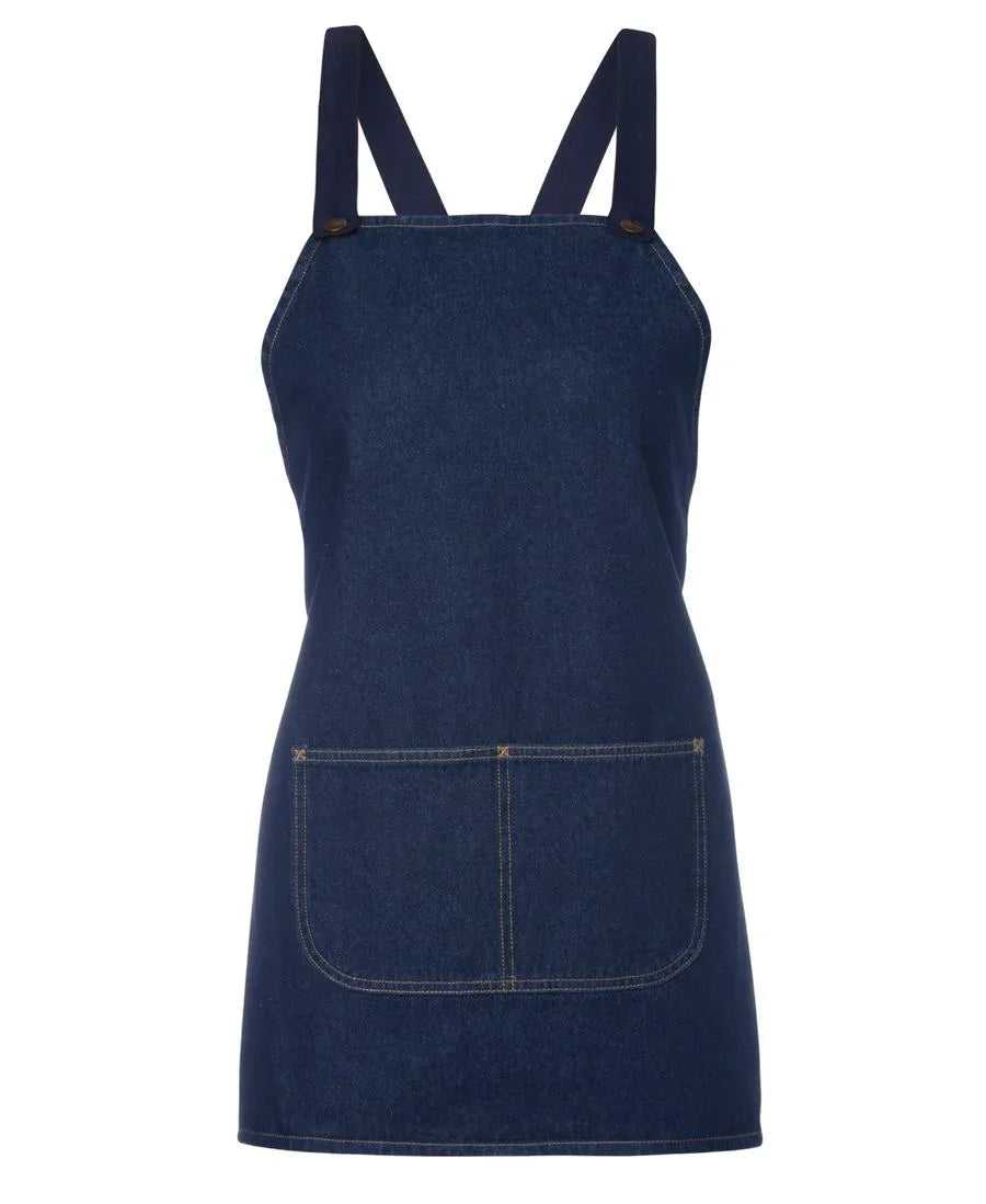JB's Cross Back 65X71 Bib Denim Apron (Without Strap) 5ACBB - PrintaPromo