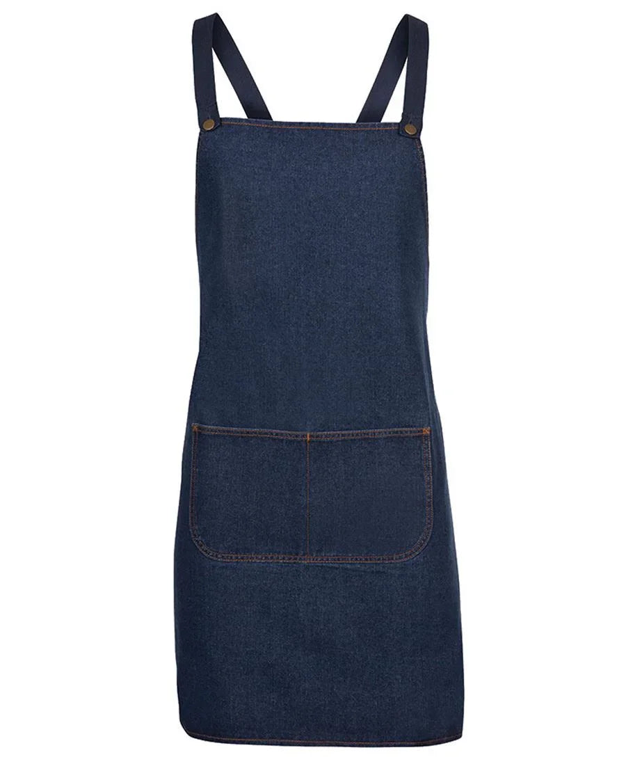 JB's Cross Back Denim Apron (Without Strap) 5ACBD - PrintaPromo
