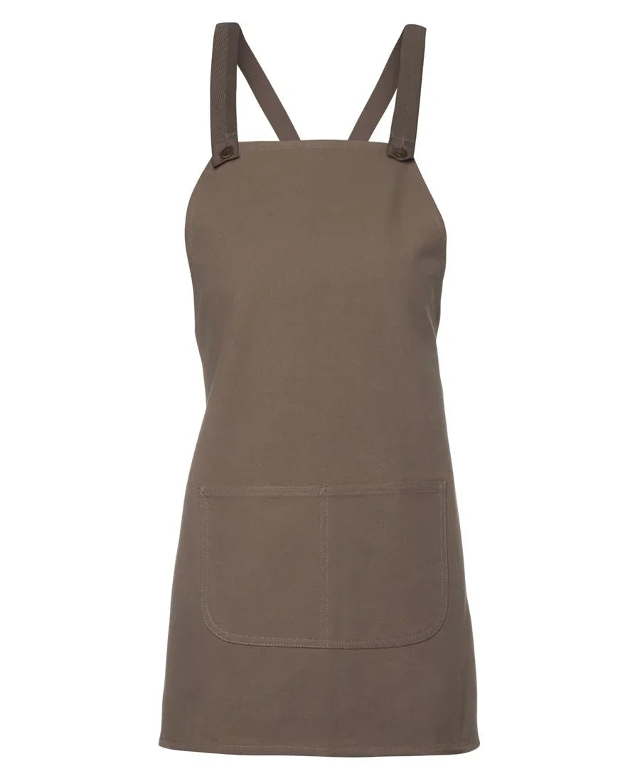 JB's Cross Back 65X71 Bib Canvas Apron (Without Strap) 5ACBE - PrintaPromo