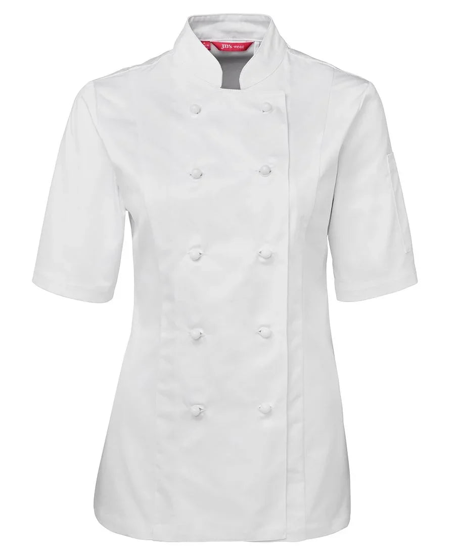 JB's Ladies S/S Chef'S Jacket 5CJ21 - PrintaPromo