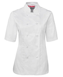 JB's Ladies S/S Chef'S Jacket 5CJ21 - PrintaPromo