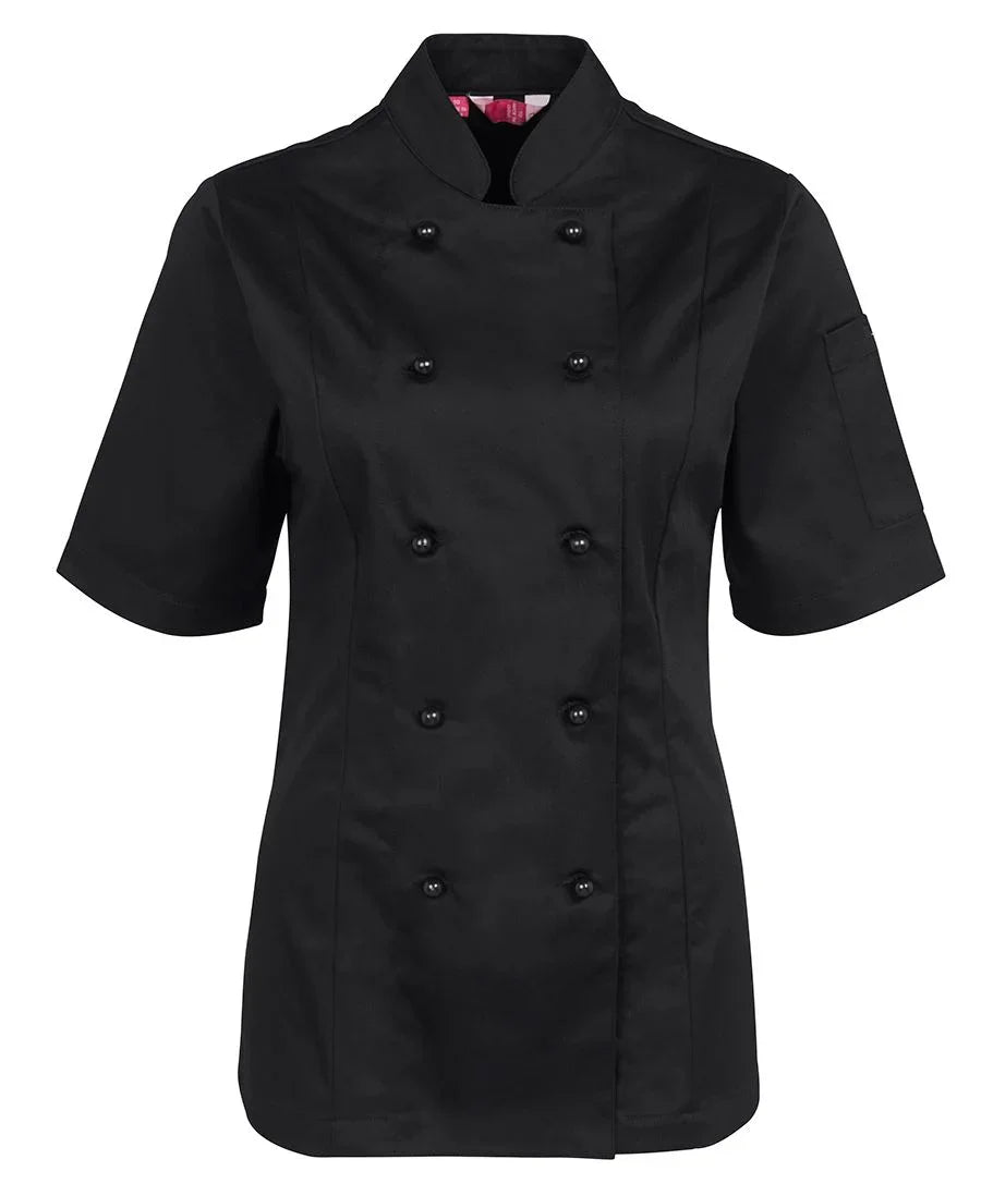 JB's Ladies S/S Chef'S Jacket 5CJ21 - PrintaPromo