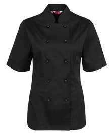 JB's Ladies S/S Chef'S Jacket 5CJ21 - PrintaPromo
