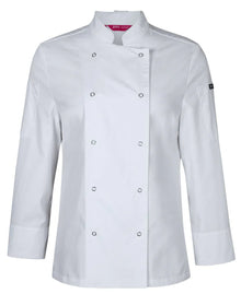 JB's Ladies L/S Snap Button Chefs Jacket 5CJL1 - PrintaPromo