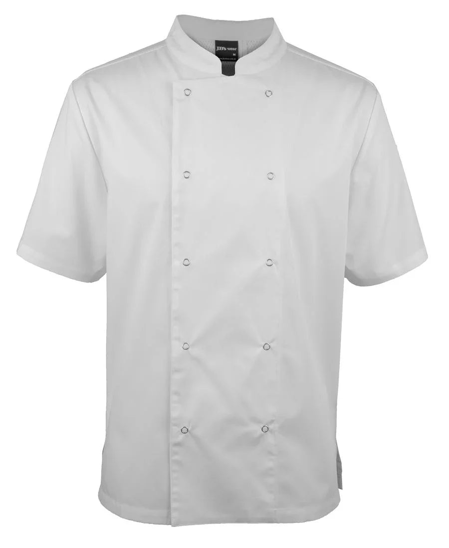 JB's S/S Snap Button Chefs Jacket 5CJS - PrintaPromo