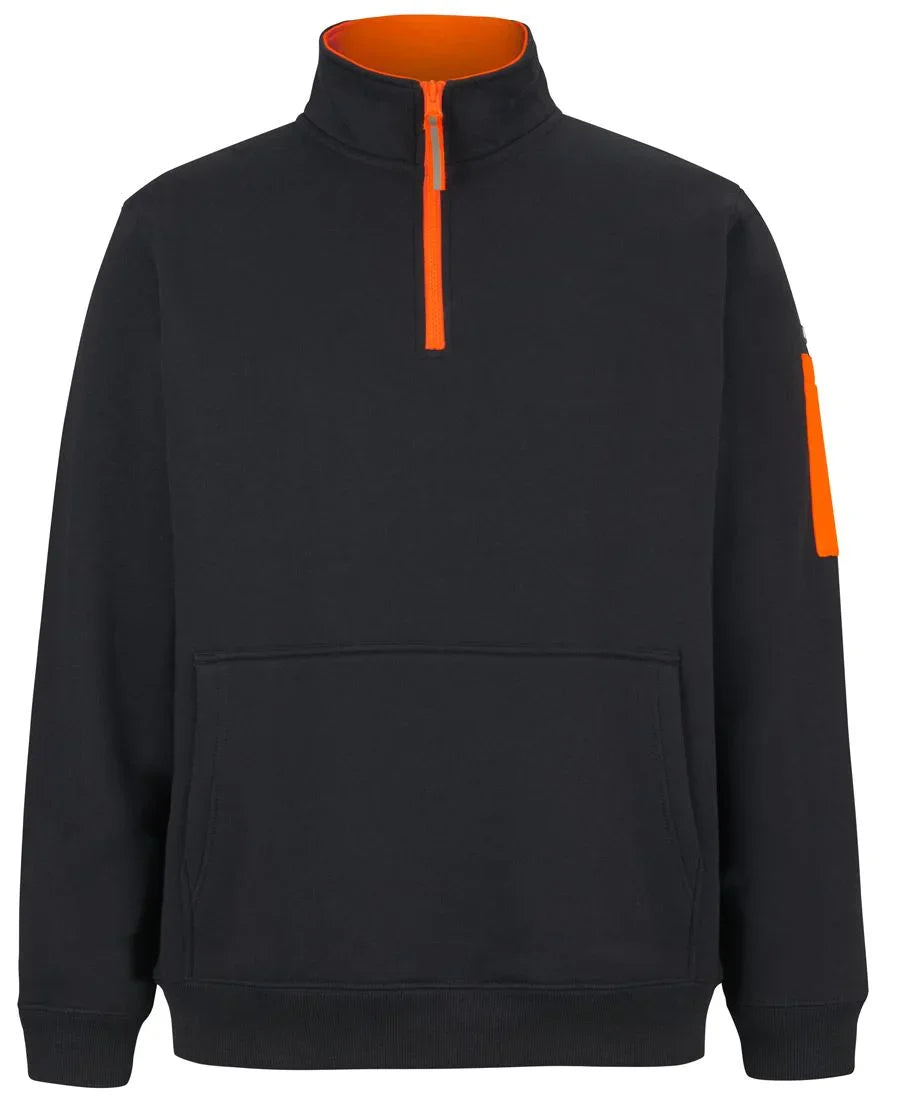JB's 350 Premium Trade 1/2 Zip Fleece 6CHF - PrintaPromo