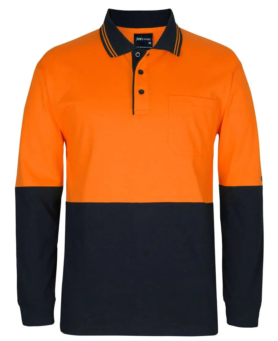 JB's Hv L/S Cotton Polo 6CPHL - PrintaPromo