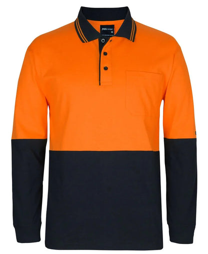 JB's Hv L/S Cotton Polo 6CPHL - PrintaPromo