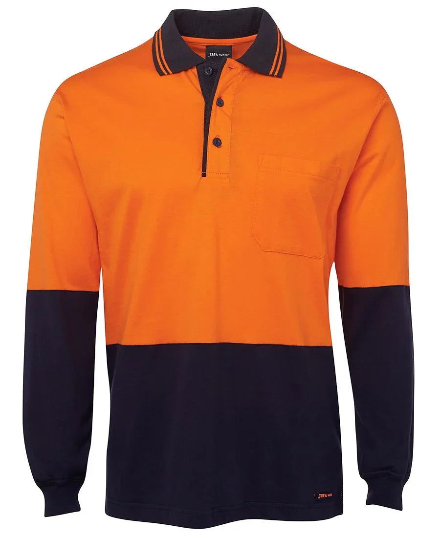 JB's Hv L/S Cotton Polo 6CPHL - PrintaPromo