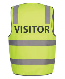JB's Hv (D+N) Safety Vest Print Visitor 6DNS7 - PrintaPromo