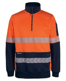 JB's Hv 330G 1/2 Zip Segmented Tape Fleece 6DPS - PrintaPromo