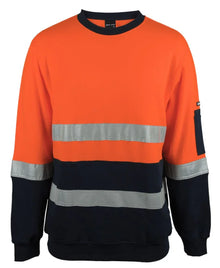 JB's Hv 310 (D+N) Cotton Crew Neck Fleece 6DVCM - PrintaPromo