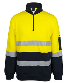 JB's Hv 310 (D+N) Cotton 1/2 Zip Fleece 6DVFM - PrintaPromo