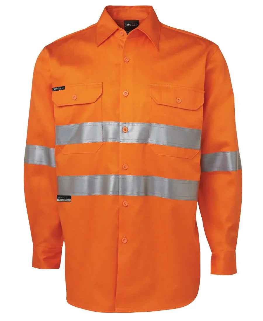 JB's (D+N) L/S 190G Work Shirt Hv 6HDNL - PrintaPromo