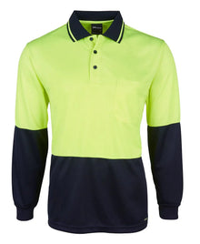 JB's Hv 4602.1 L/S Jacquard Polo 6HJNL - PrintaPromo