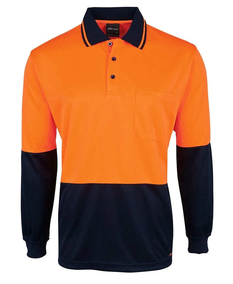 JB's Hv 4602.1 L/S Jacquard Polo 6HJNL - PrintaPromo