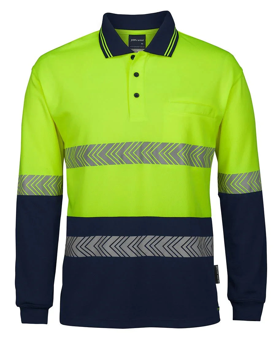 JB's Hv L/S Segmented Tape Polo 6HLST - PrintaPromo