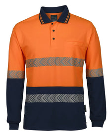 JB's Hv L/S Segmented Tape Polo 6HLST - PrintaPromo