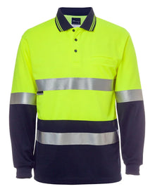 JB's Hv L/S (D+N) Cotton Back Polo 6HMCB - PrintaPromo