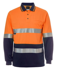 JB's Hv L/S (D+N) Cotton Back Polo 6HMCB - PrintaPromo