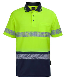 JB's Hv S/S D+N C/Back Segmented Tape Polo 6HMSS - PrintaPromo