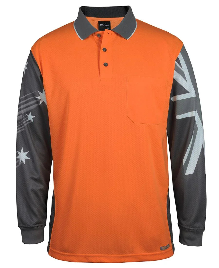JB's Hv L/S Southern Cross Polo 6HSCL - PrintaPromo